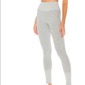 Alo Yoga High Waist Lounge Legging in Zinc Heather